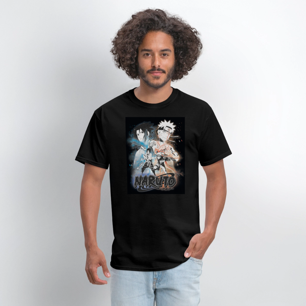 Naruto Sasuke Tshirt - black