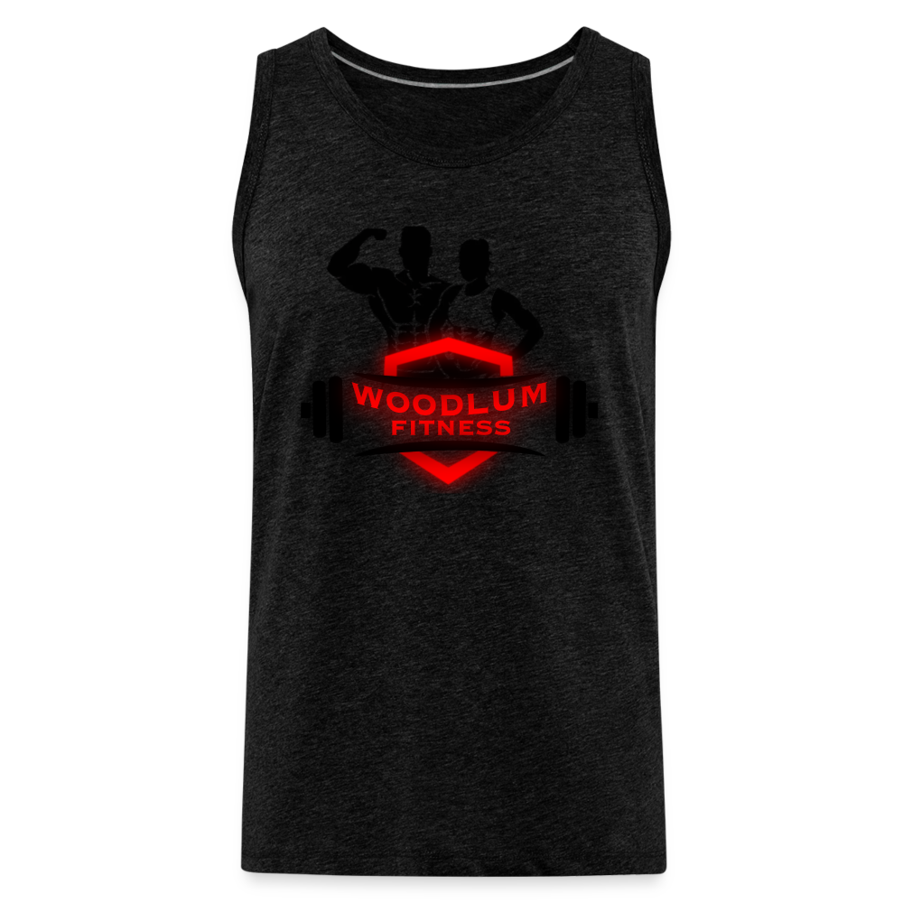 Woodlum Fitness Tank - charcoal grey