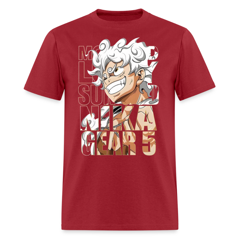 Gear 5 T Shirt - dark red