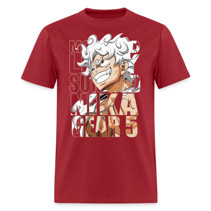 Gear 5 T Shirt - dark red