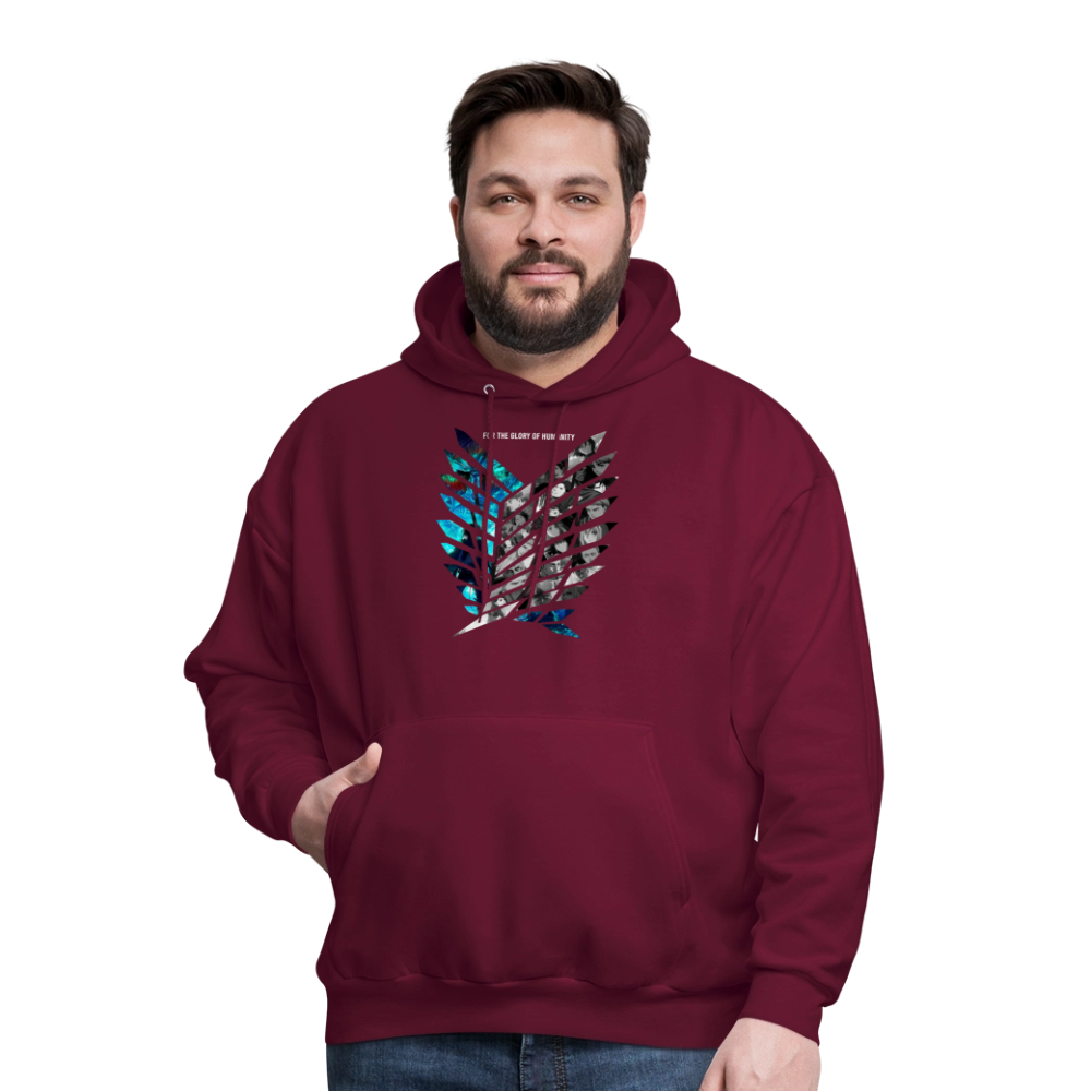 AOT  Hoodie - burgundy