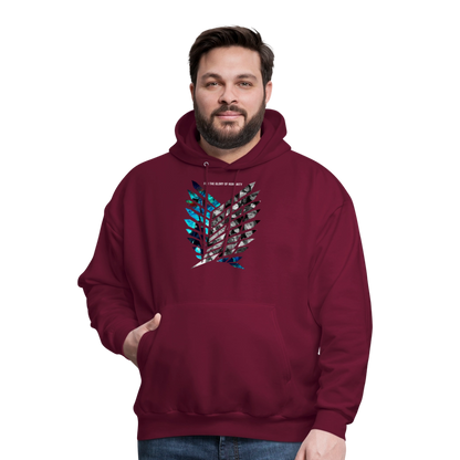 AOT  Hoodie - burgundy