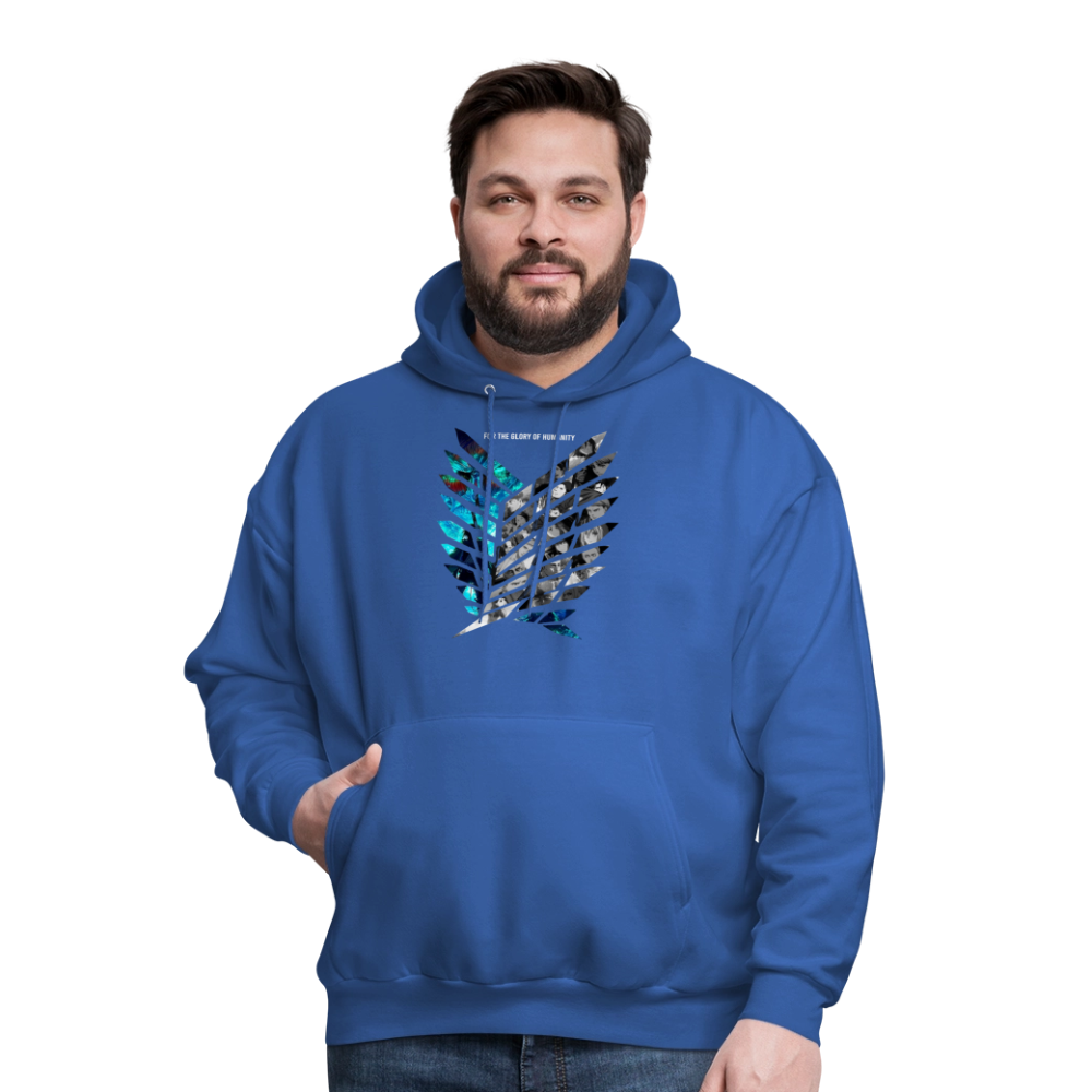 AOT  Hoodie - royal blue
