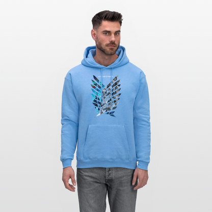 AOT  Hoodie - carolina blue