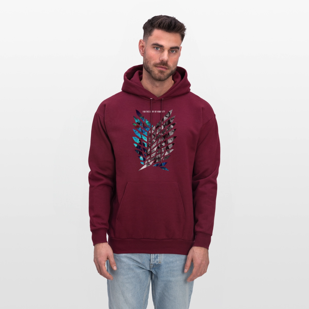 AOT  Hoodie - burgundy