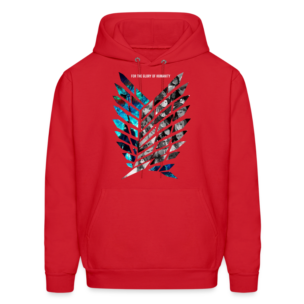 AOT  Hoodie - red