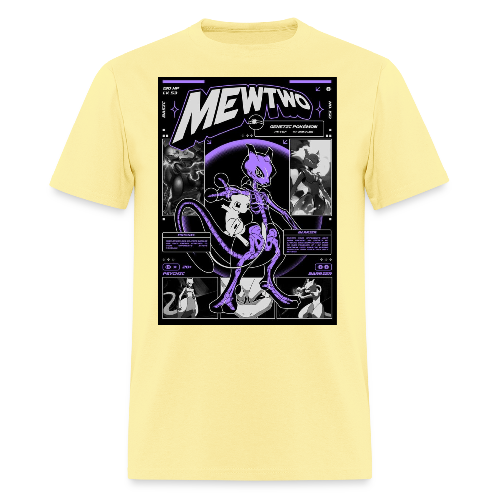 MewTwo Tshirt - cornsilk