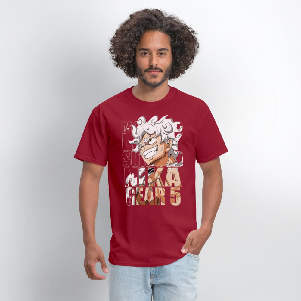 Gear 5 T Shirt - dark red