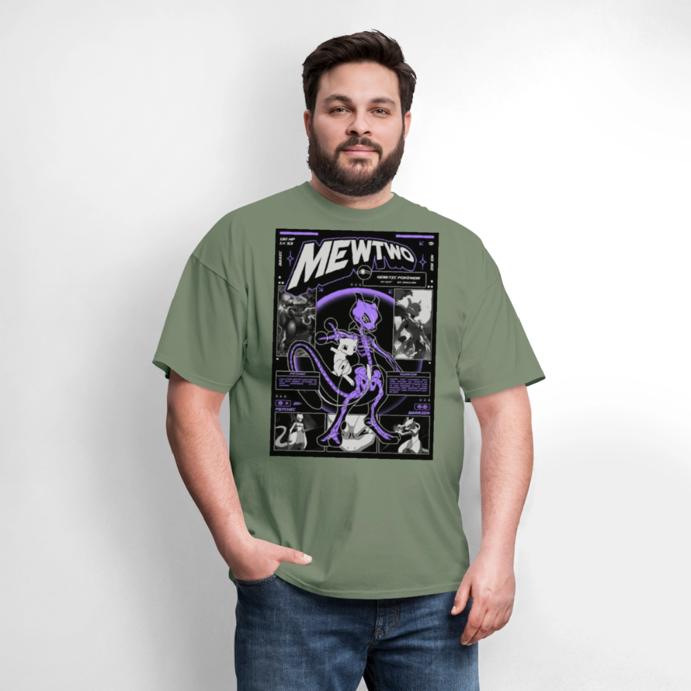 MewTwo Tshirt - military green