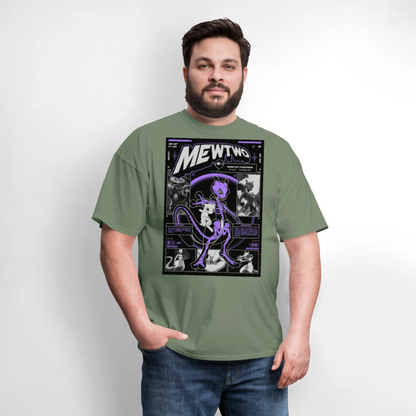 MewTwo Tshirt - military green