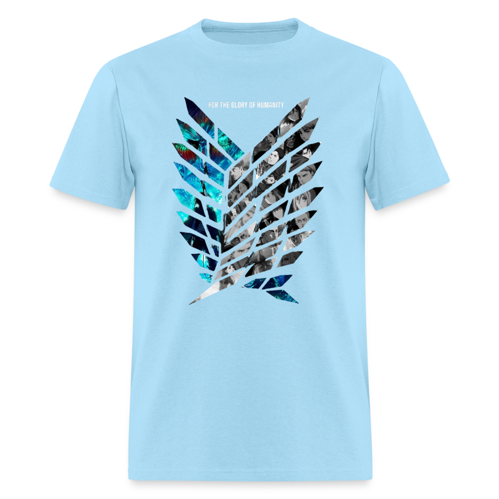 AOT T Shirt - powder blue