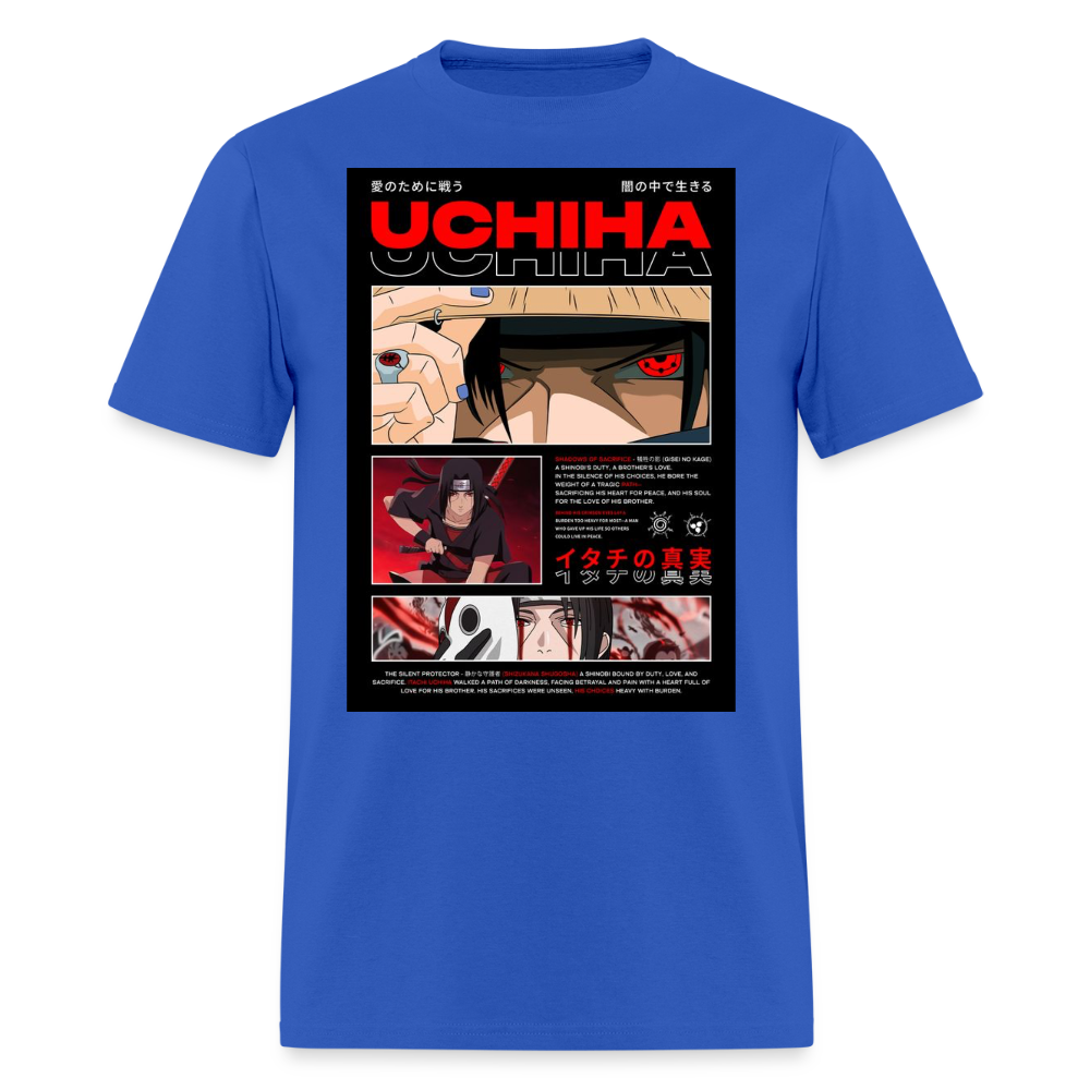 Uchiha Shirt - royal blue