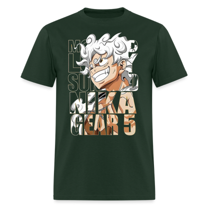 Gear 5 T Shirt - forest green
