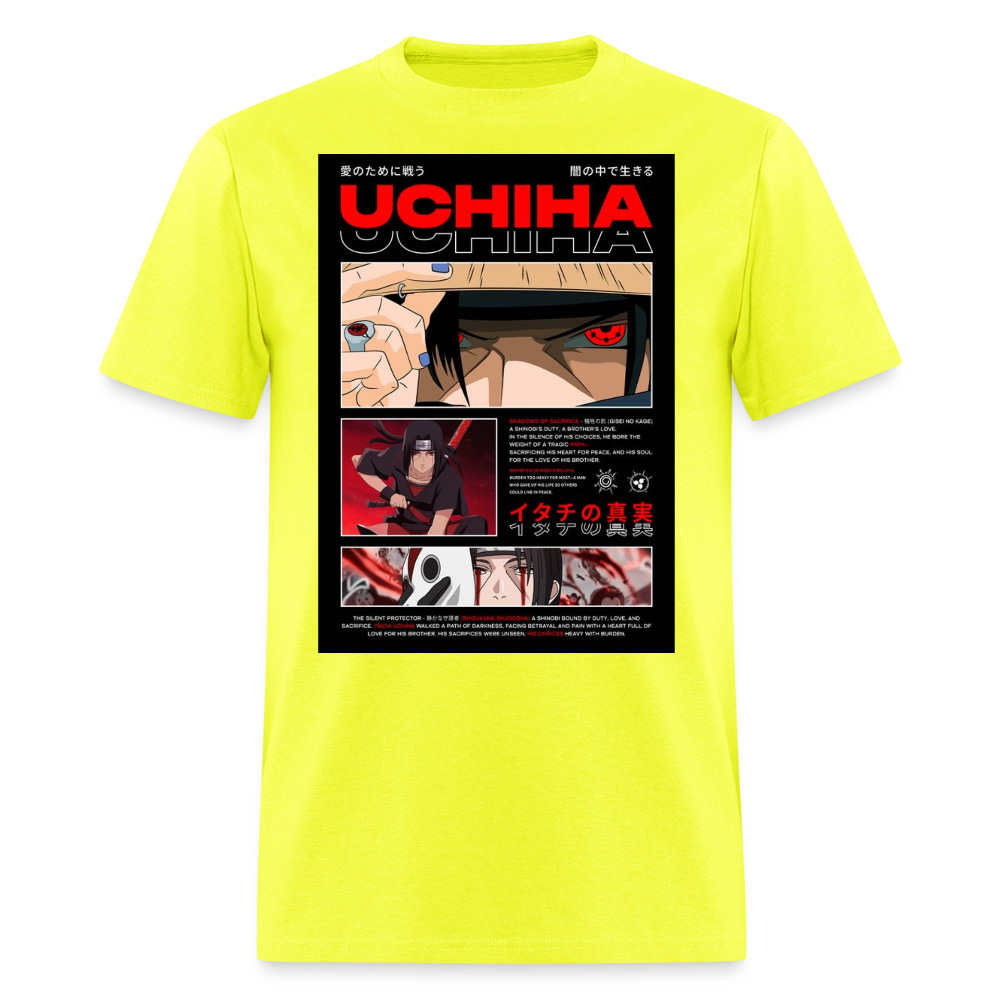 Uchiha Shirt - safety green