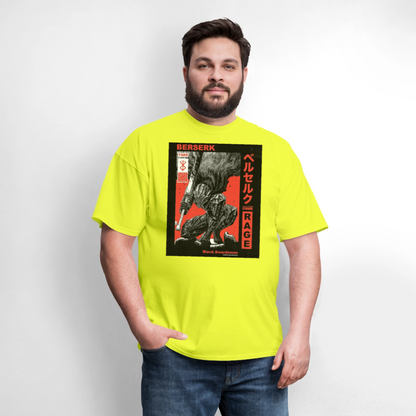 Berserk Tshirt - safety green