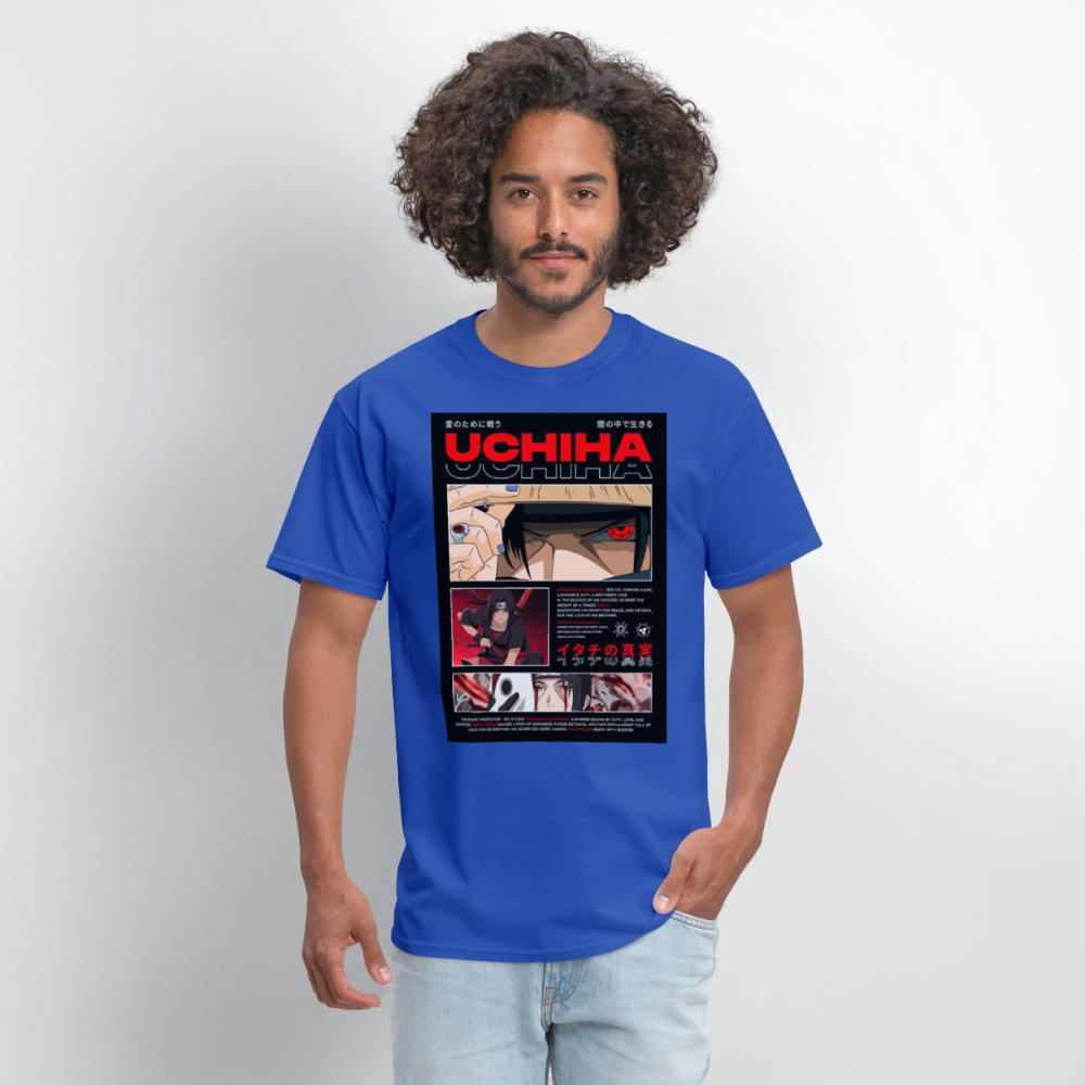 Uchiha Shirt - royal blue