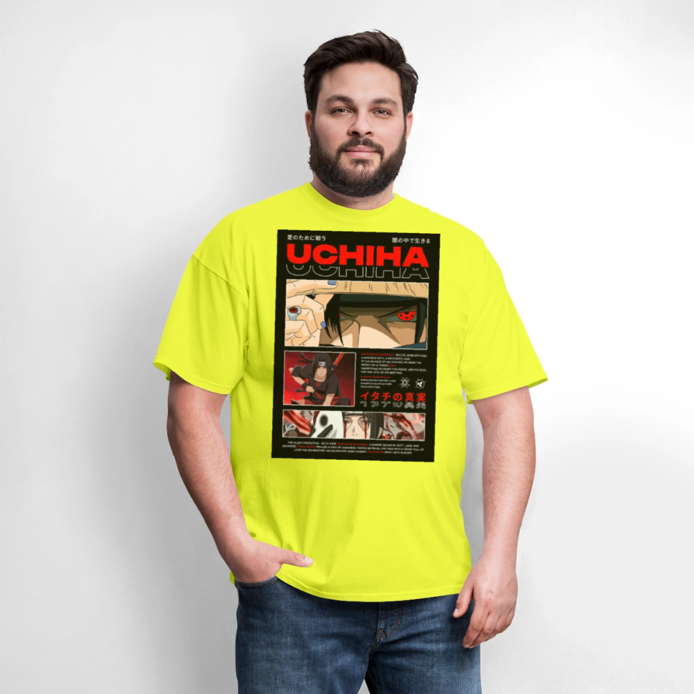 Uchiha Shirt - safety green