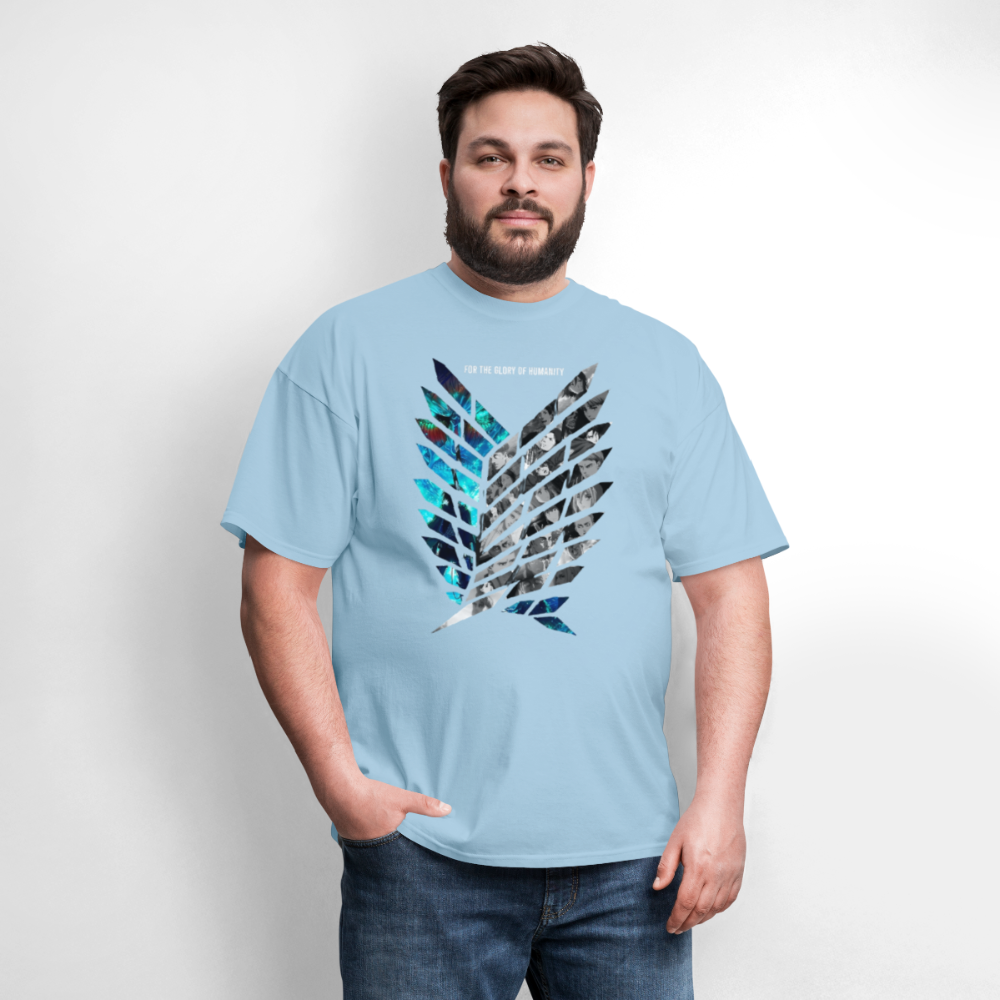 AOT T Shirt - powder blue