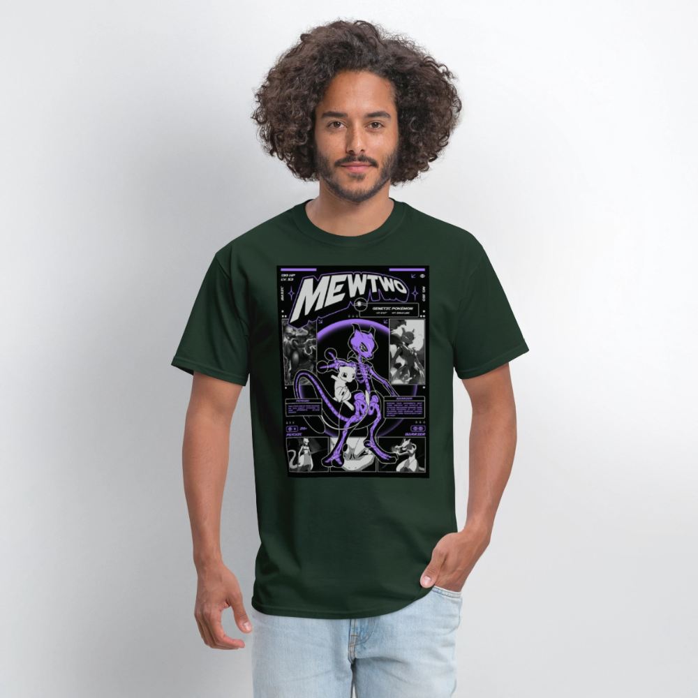 MewTwo Tshirt - forest green