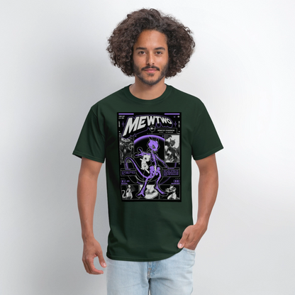 MewTwo Tshirt - forest green