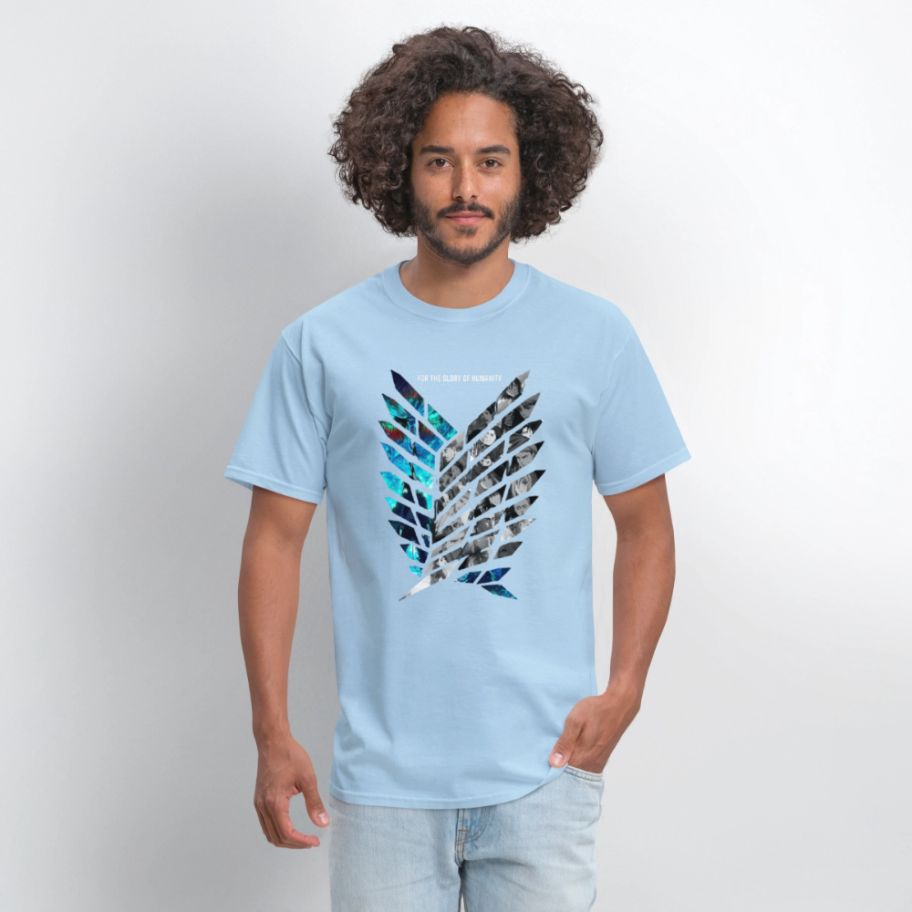 AOT T Shirt - powder blue