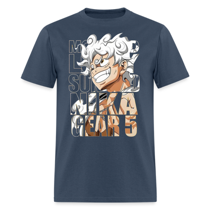 Gear 5 T Shirt -  blue dusk