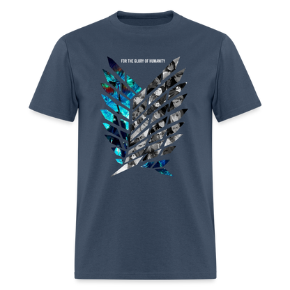 AOT T Shirt -  blue dusk