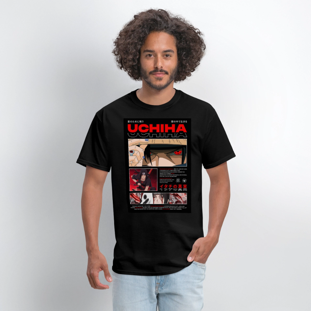 Uchiha Shirt - black