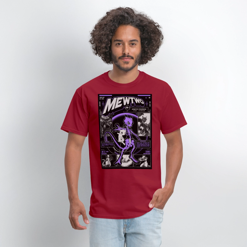 MewTwo Tshirt - dark red