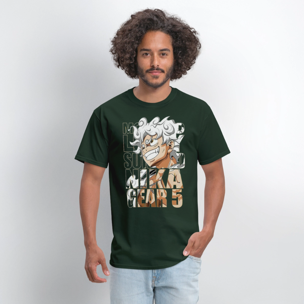 Gear 5 T Shirt - forest green