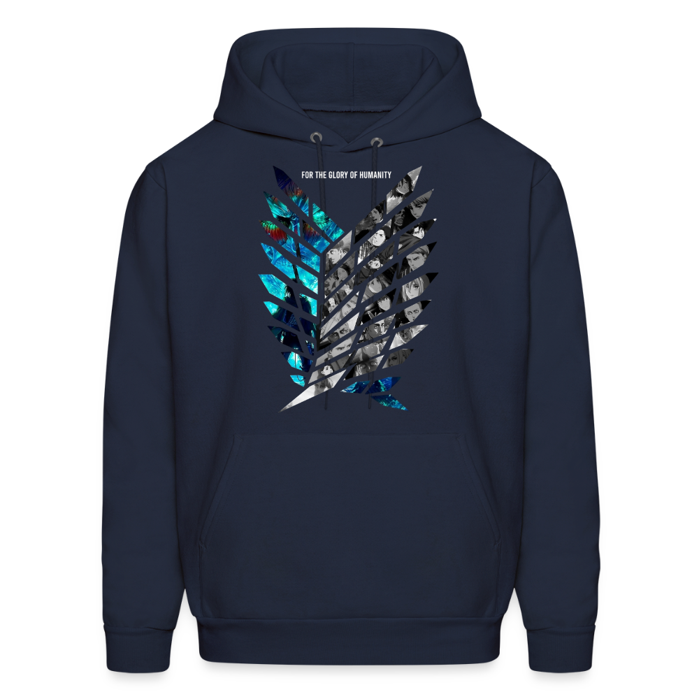 AOT  Hoodie - navy