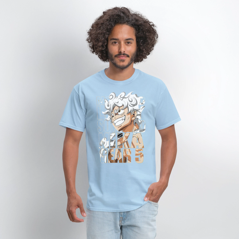 Gear 5 T Shirt - powder blue