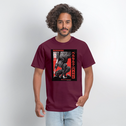 Berserk Tshirt - burgundy