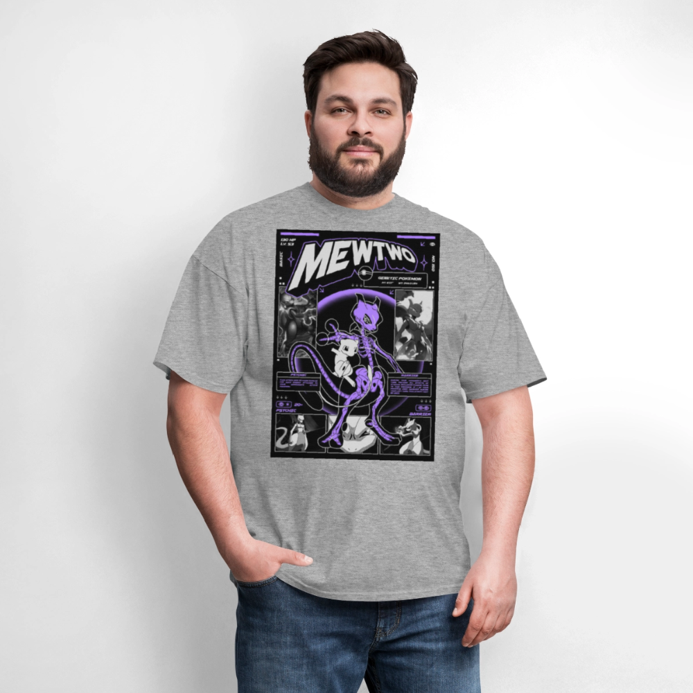 MewTwo Tshirt - heather gray