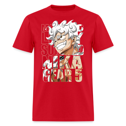 Gear 5 T Shirt - red