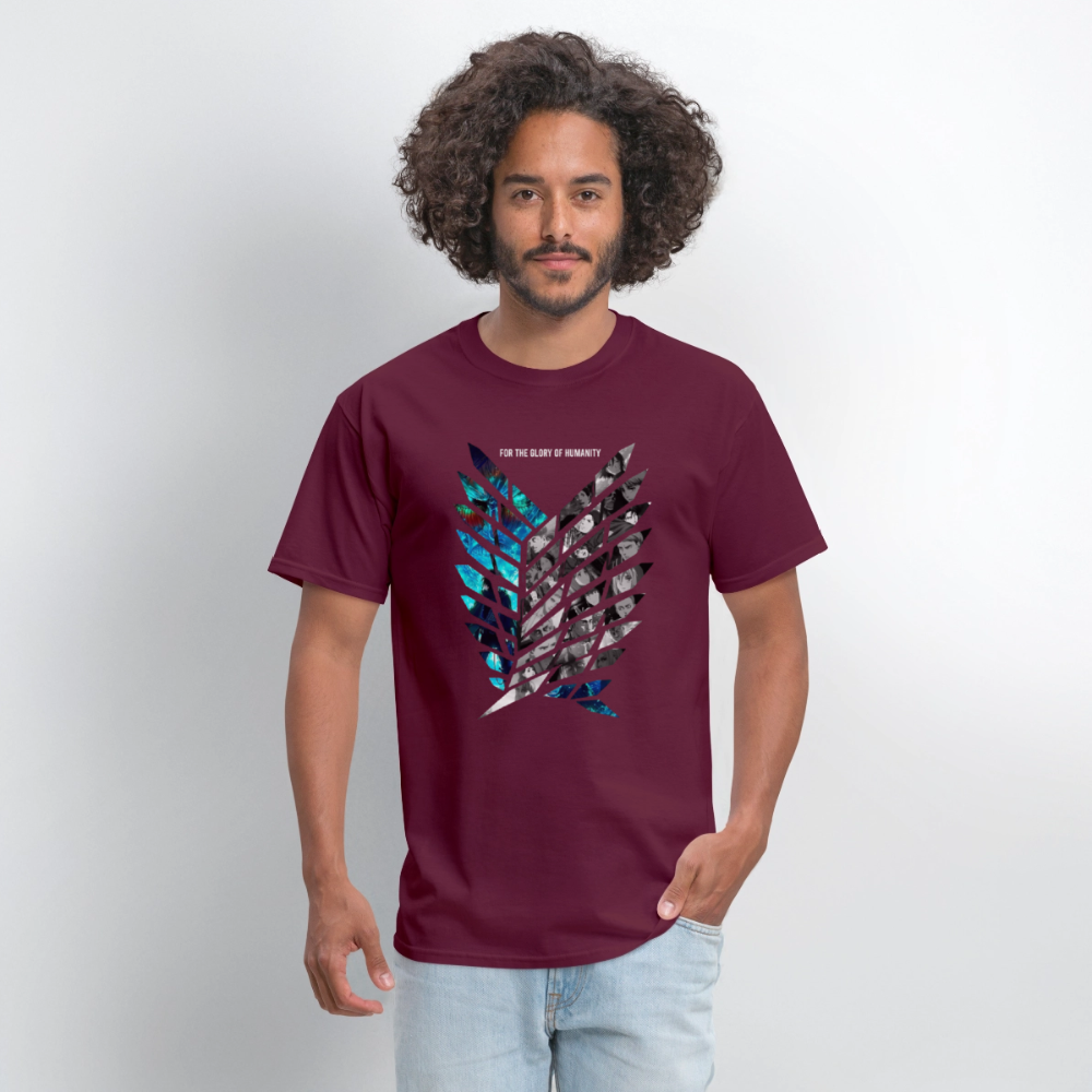 AOT T Shirt - burgundy