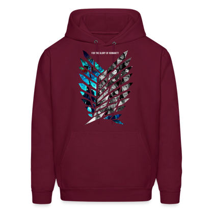 AOT  Hoodie - burgundy