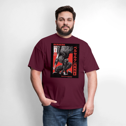 Berserk Tshirt - burgundy