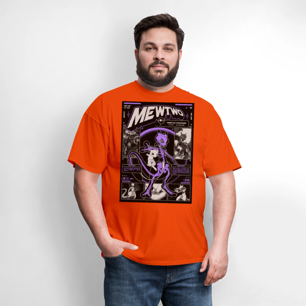 MewTwo Tshirt - orange