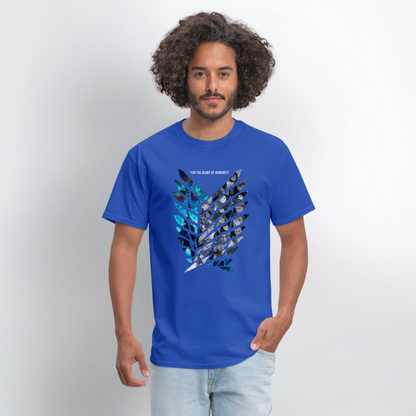 AOT T Shirt - royal blue