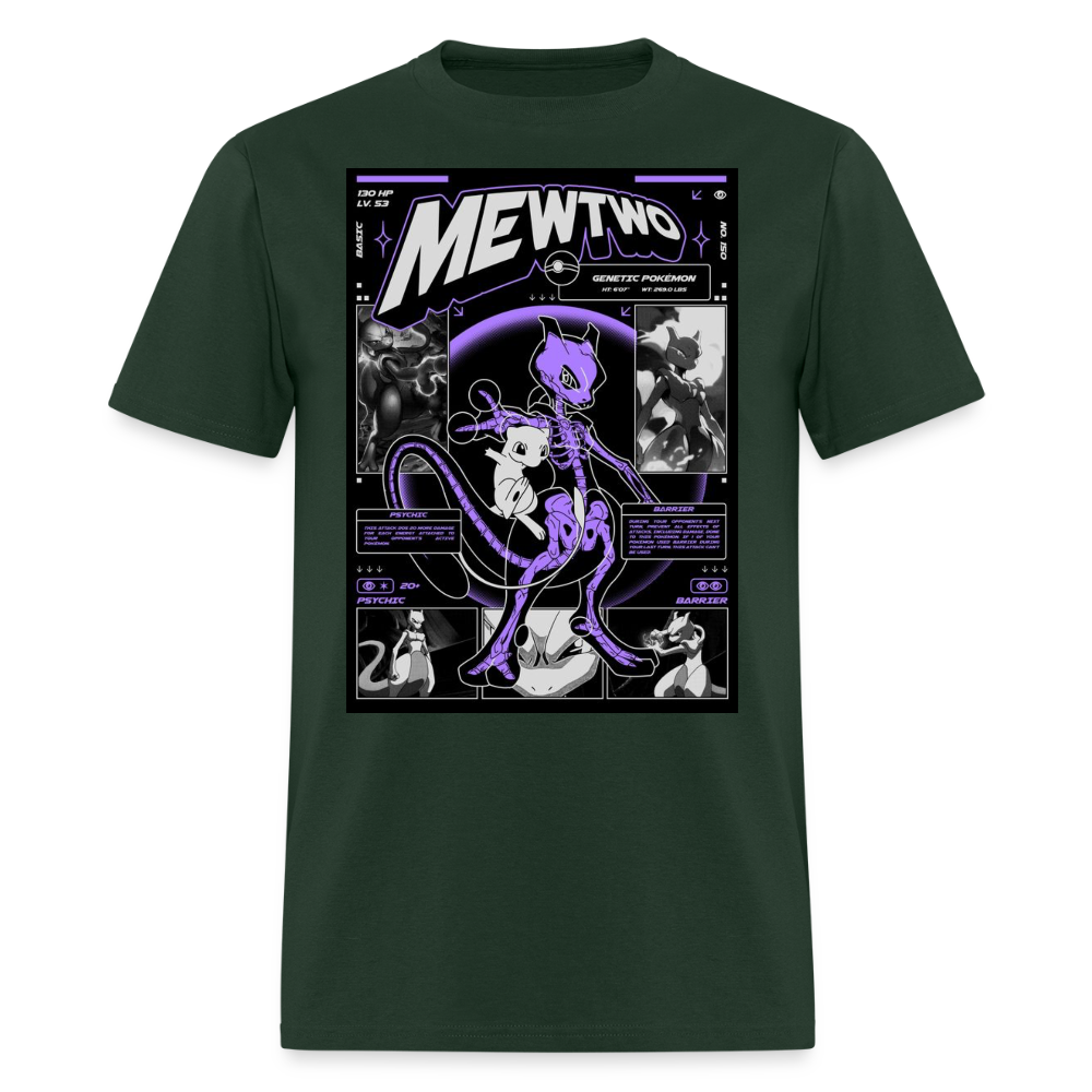 MewTwo Tshirt - forest green
