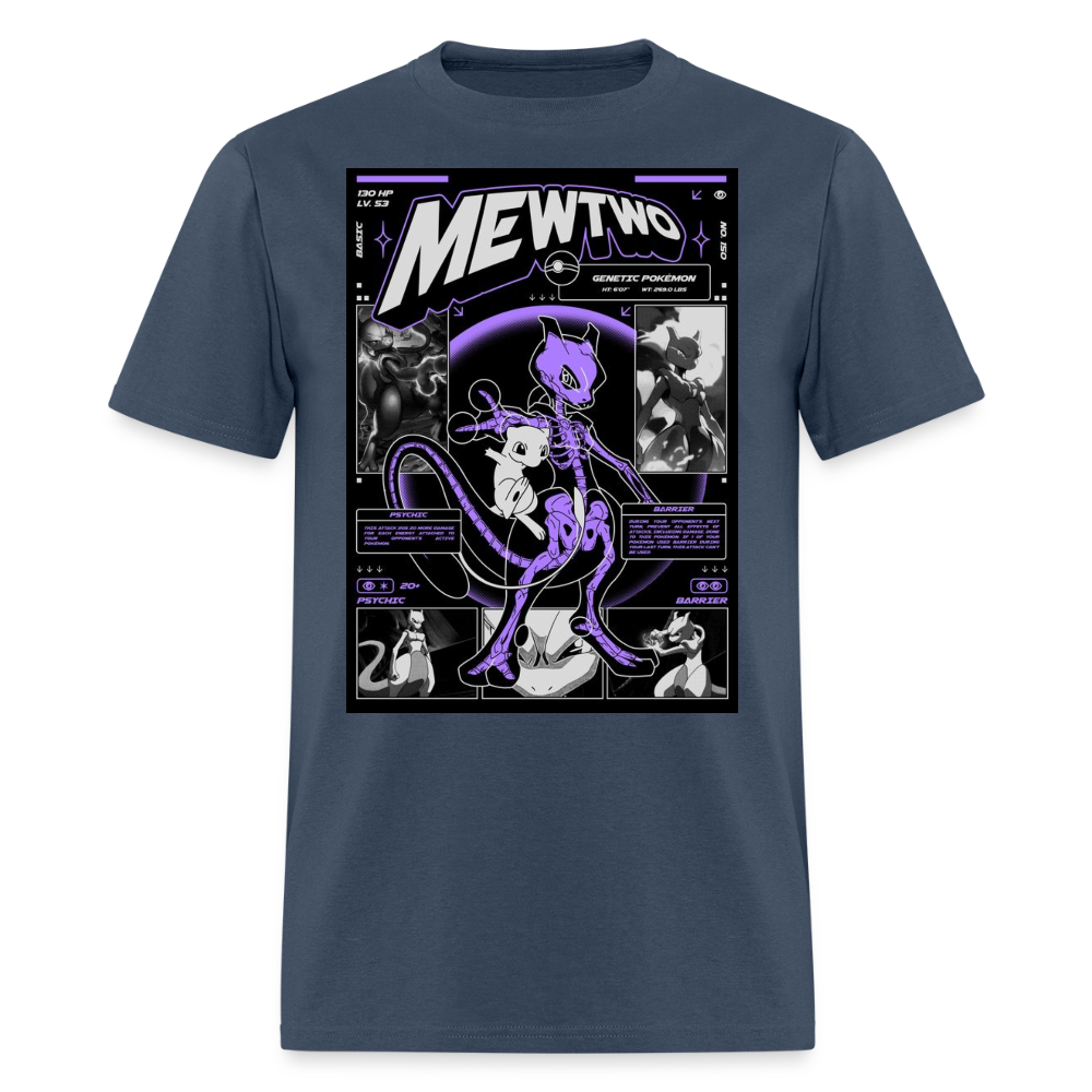 MewTwo Tshirt -  blue dusk