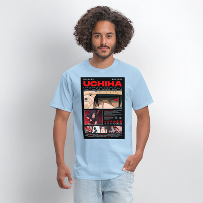 Uchiha Shirt - powder blue