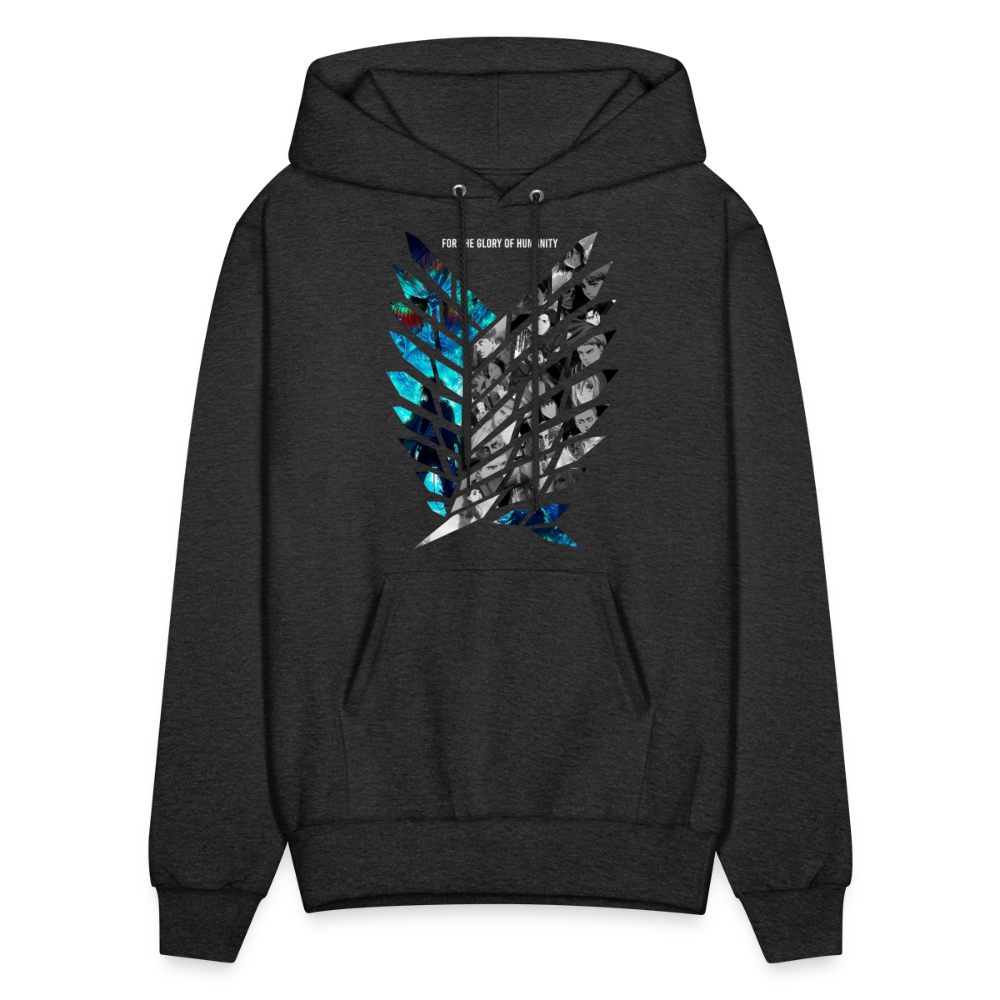 AOT  Hoodie - charcoal grey