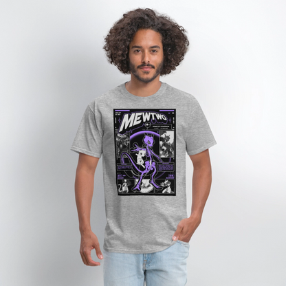 MewTwo Tshirt - heather gray