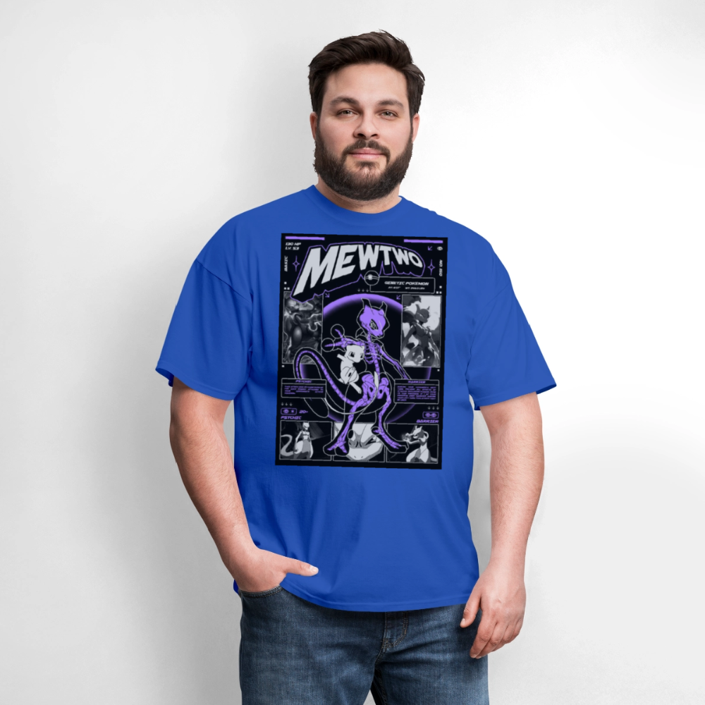 MewTwo Tshirt - royal blue