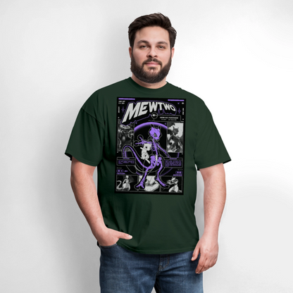 MewTwo Tshirt - forest green