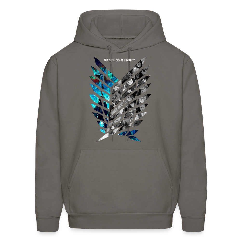 AOT  Hoodie - asphalt gray