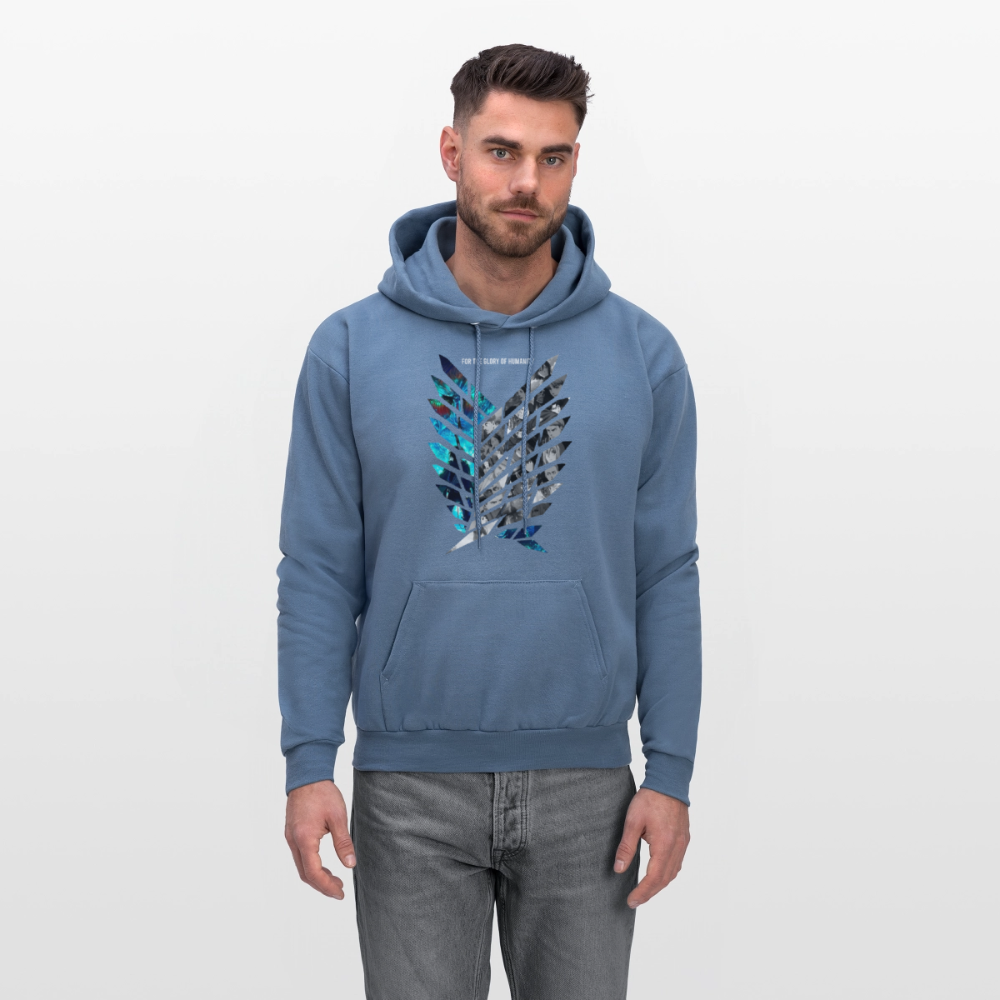AOT  Hoodie - denim blue