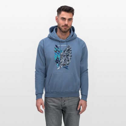 AOT  Hoodie - denim blue